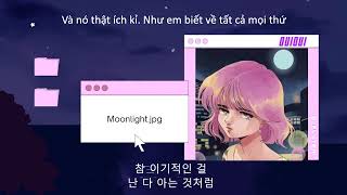 [LYRICS/VIETSUB] 위위 (OuiOui) - 긴 밤 (Moonlight)