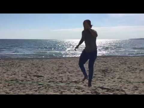 Tight Rope/ Line Jumping at Pickering's Liverpool Beach