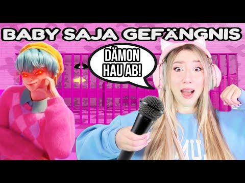 little GIRL in KPOP Demon Hunters PRISON BREAK with POPSTAR BABY SAJA (Beki noob vs Pro)