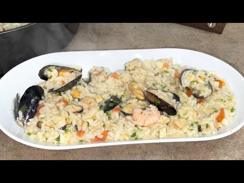 RISOTTO ALLA PESCATORA CON MISTO SURGELATO