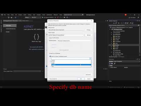 MVC 2022 - Simple CRUD example - Database First