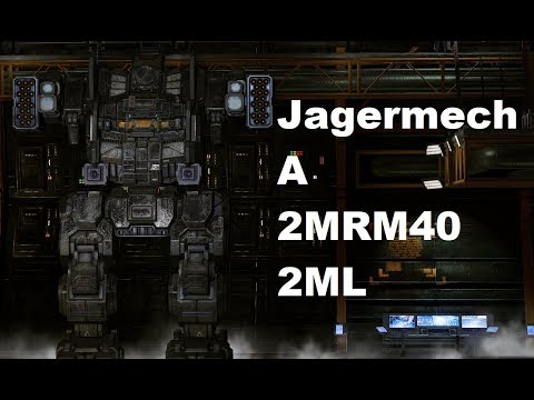 Mechwarrior Online : JM6-A "M40" (2xMRM40, 2xML, XL300)