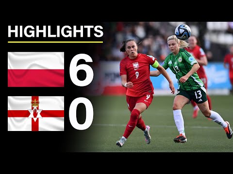 Poland Destroy Northern Ireland 6–0 | Two-Leg Summary – UEFA Women’s Nations League 2025