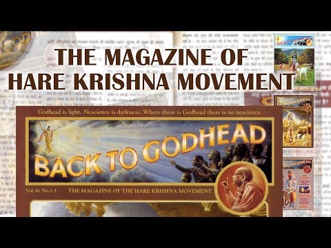 Back to Godhead Magazine | Subscribe Today - Call : 8767845845
