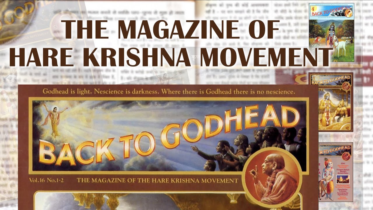 Back to Godhead Magazine | Subscribe Today - Call : 8767845845