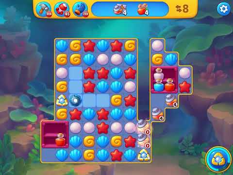 Fishdom level 6504 no boosters フィッシュダム ノーマル [Friend's]