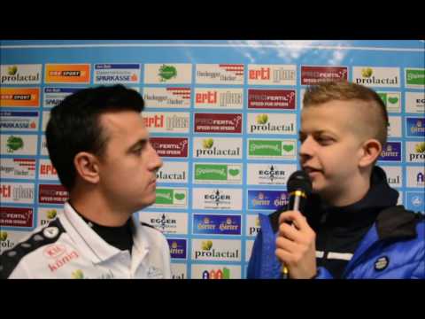 TSV Prolactal Hartberg 5:0 Austria Klagenfurt - Interview Philipp Semlic
