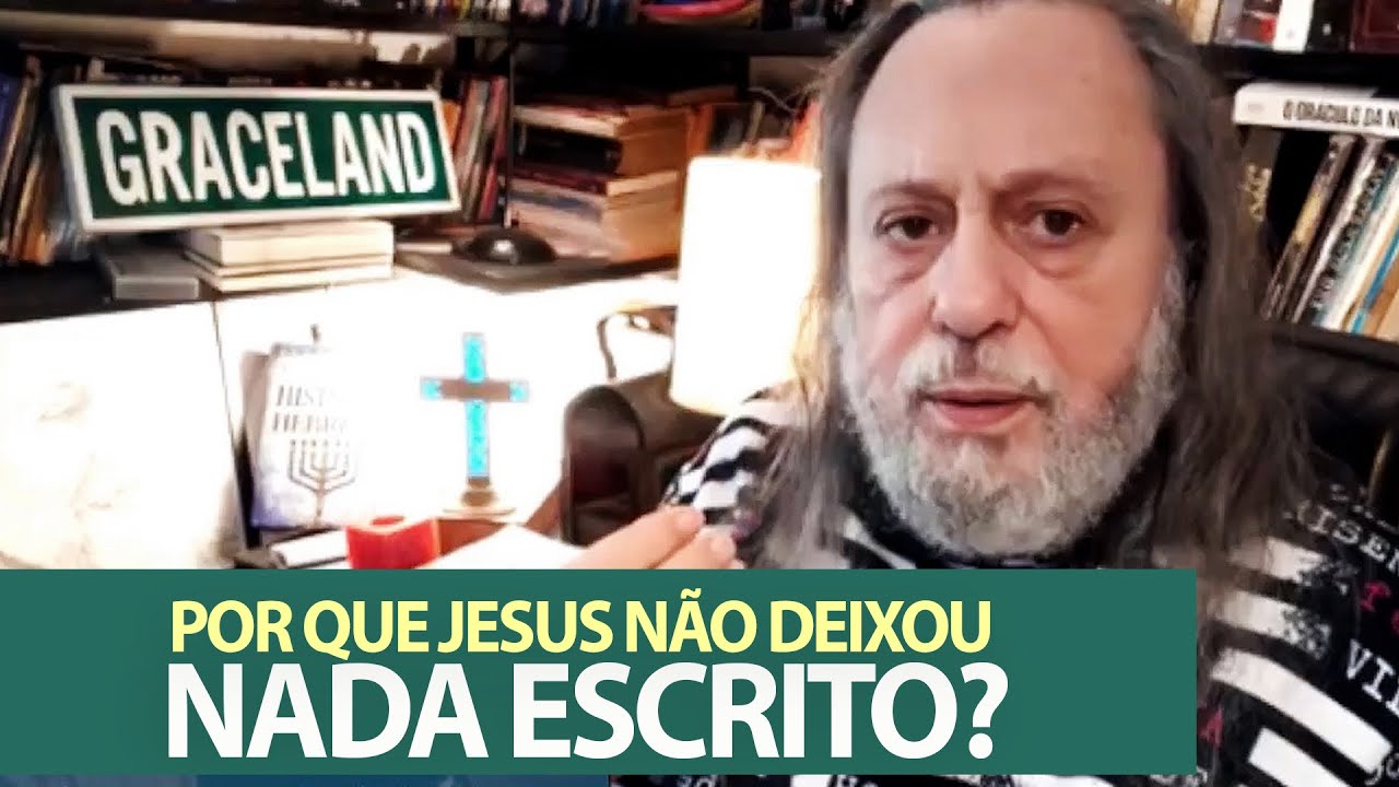 Caio, por que Jesus não deixou nada escrito?