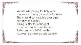 Celtic Frost - Babylon Fell Lyrics