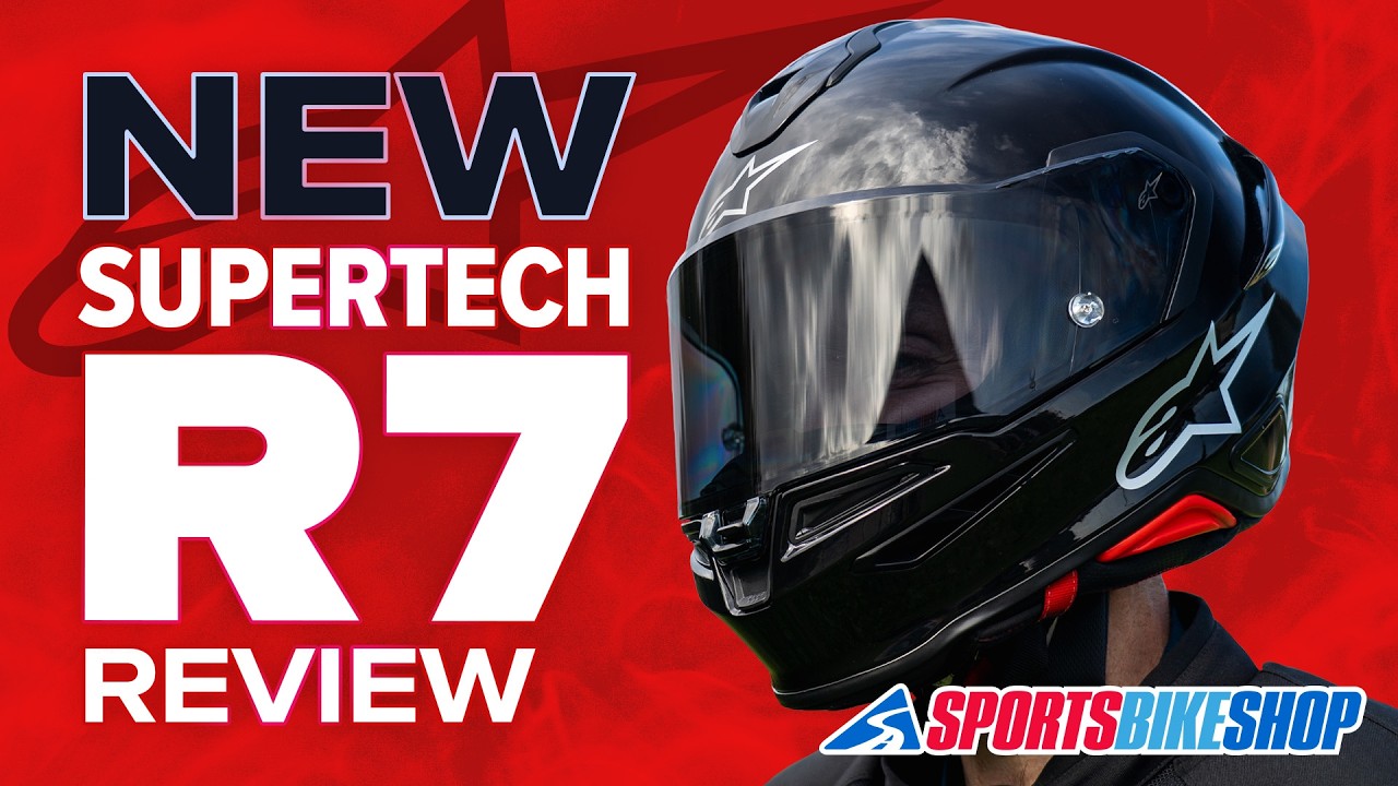 Alpinestars Supertech R7 - A-Core Gloss Red / White Video