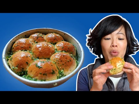 Ukrainian Garlic Bread 🇺🇦 Pampushky