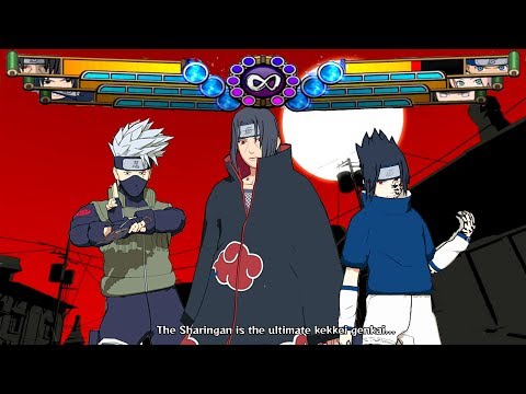 Naruto Gekitou Ninja Taisen 4 - All Ultimate Jutsus, Team Specials & Transformations
