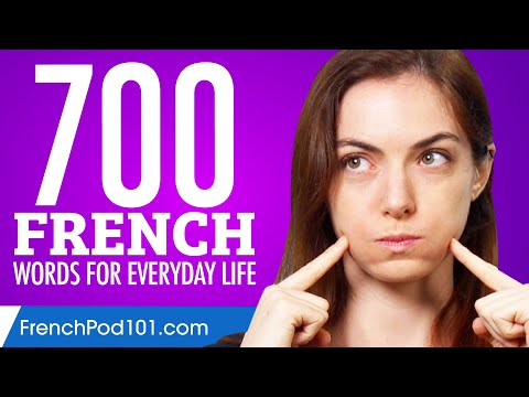 700 French Words for Everyday Life - Basic Vocabulary #35