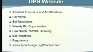 Procurement Fundamentals: Doing Business with the City of Chicago