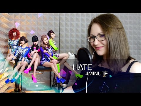 4MINUTE / Hate (Nika Lenina Russian Version)