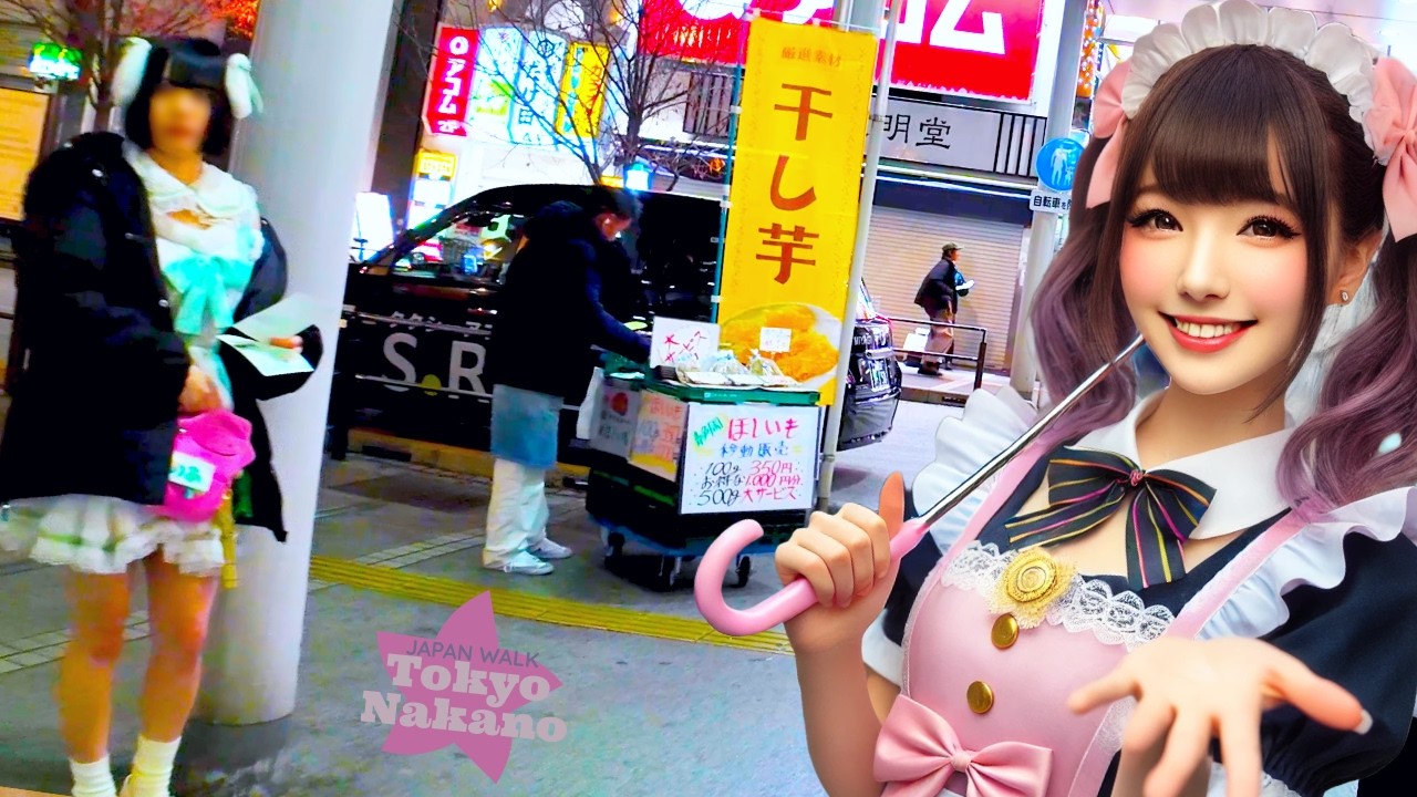 Tokyo Nakano 🐶 Sun Mall Shopping Street ♪💖 4K ASMR Nonstop 1 Hour