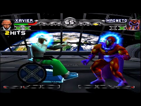 [TAS] Xavier VS Magneto (X-men: Mutant Academy 2)