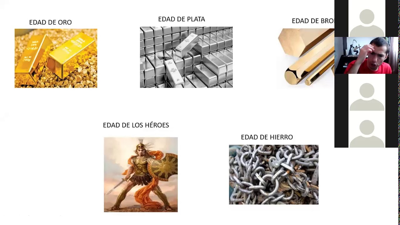 Inicio de la antropogonía: el mito de las edades de Hesiodo