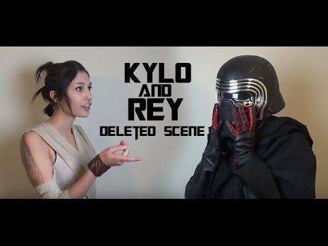 Kylo and Rey Deleted scene