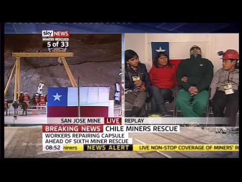 Chile Miners Mario Sepulveda press conference excerpts