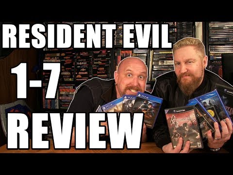RESIDENT EVIL SERIES REVIEW 1-7 - Happy Console Gamer