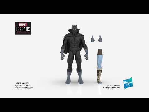 Marvel Legends Series Classic Comics Black Panther 6-inch Action Figure Toy, 2 Accessories, 1 Build-A-Figure Part thumbnail