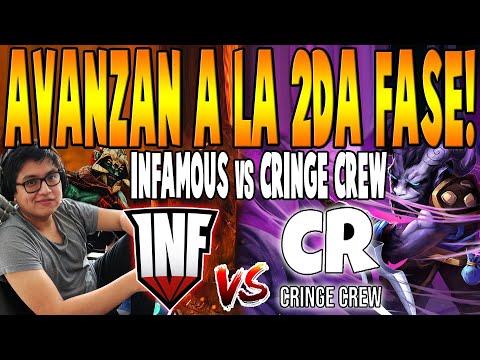 INFAMOUS vs CRINGE CREW [BO3] - Avanzan a la SEGUNDA FASE Del TORNEO! - BTS PRO SERIES 13 DOTA 2