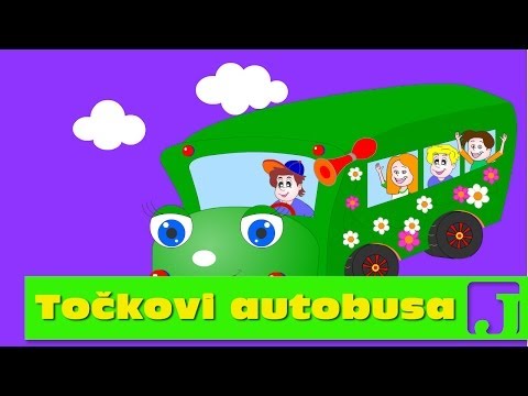 Točkovi autobusa | Wheels On The Bus | Dečije pesme