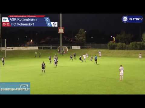 19.08.16 ASK Kottingbrunn - FC Rohrendorf - Highlight  (2. Halbzeit / 55:59) am 19.08.2016 20:40