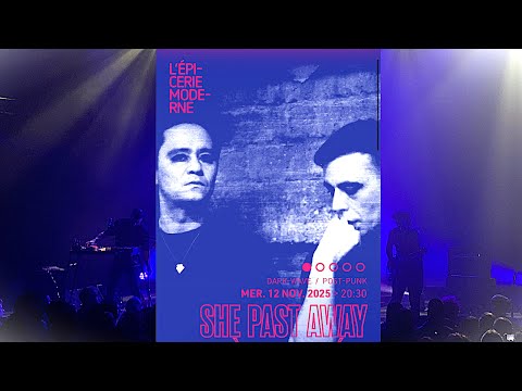 ShE PaSt AWAY @ Feyzin / L'Epicerie Moderne - 12.11.2025  (...4K Full ShoW...)