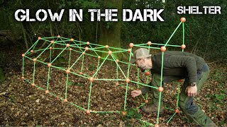 Solo Overnight in ‘Glow in the Dark’ shelter