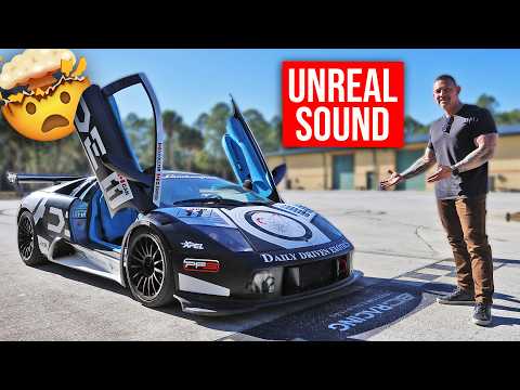 Murcielago on SLICKS Laps the LZ Compound