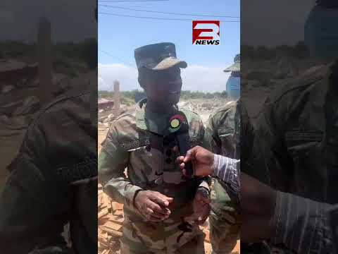 Laboma Beach Demolition: 48 Engineer Regiment Explains Why Structures Are Being Cleared