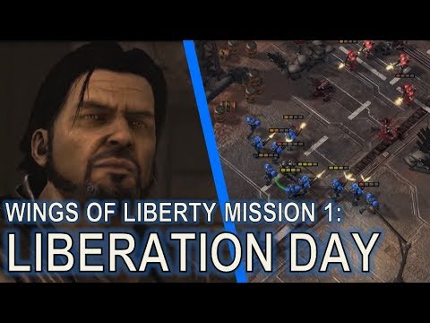 Starcraft II: Wings of Liberty Mission 1 - Liberation Day