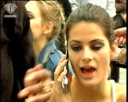 fashiontv | FTV.com - SALVATORE FERRAGAMO BACKSTAGE FW MILAN FALL\WINTER 2006\2007