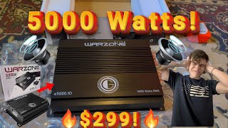 Gravity Warzone E5000.1D Amplifier! Is It WORTH The MONEY