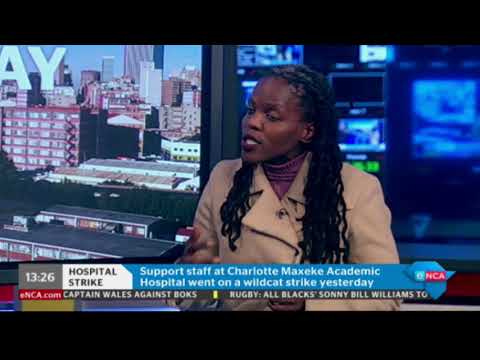 Police monitor Charlotte Maxeke Academic Hospital