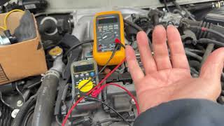 20260426 1997 Toyota Avalon P1410 EGR valve position sensor ohms