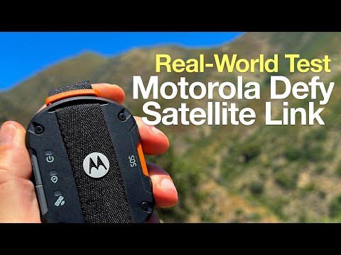 Motorola Defy Satellite Link-Testbericht (Realwelttest)