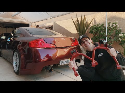 Camber Arms Install - Infiniti G35
