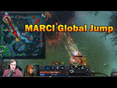 Marci With The Global Jump!!! Dota 2