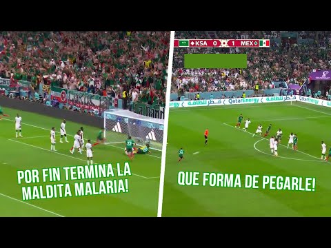 This is how Martinoli and "Perro" Bermúdez narrated Mexico's goals.
