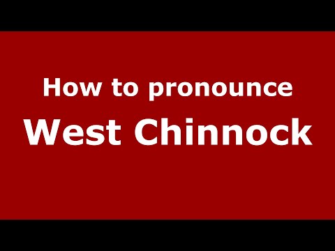 How to pronounce West Chinnock