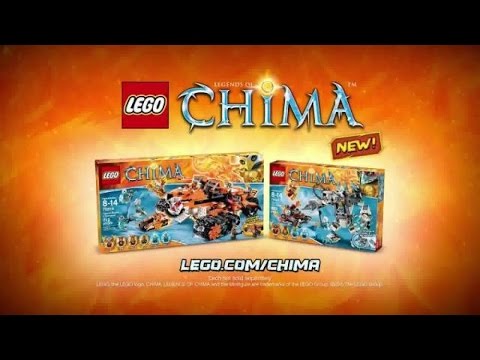 Toy Commercial 2015 - LEGO Legends Of Chima - Tiger's Mobile Command Claw Driller