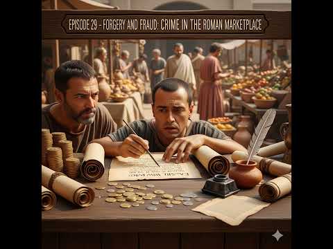 Episode 29 - Forgery and Fraud: Crime in the Roman Marketplace