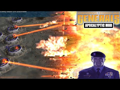 SUPREME COMMANDER SUPER DEFENSE - C&C Generals Zero Hour Apocalyptic 2.2