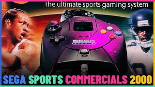 Sega Sports Commercials From 2000.