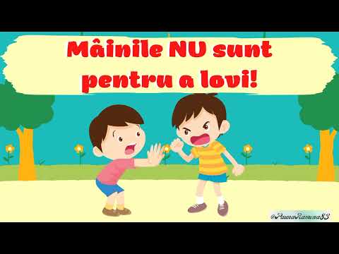 MAINILE NU SUNT PENTRU A LOVI! - despre lovire || comportament|| agresivitate