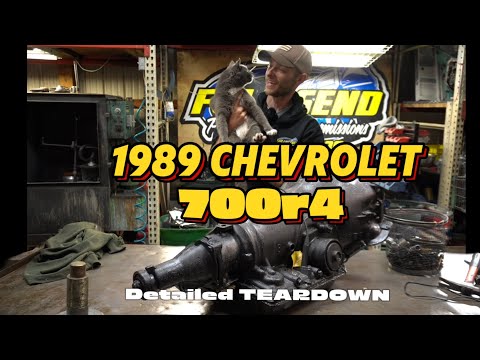 1989 CHEVROLET 1500 (700r4 TEARDOWN, Diag, Tips, Tricks.)