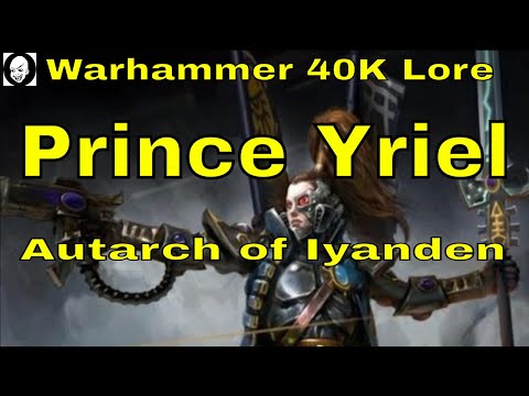 Prince Yriel of Iyanden Warhammer 40K Lore